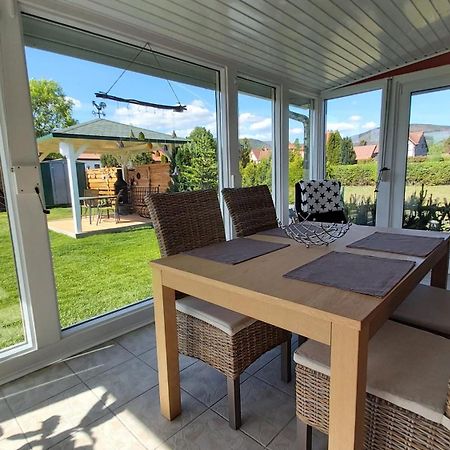 Ferienhaus Zur Lehns Mit Garten Am Harz Ilsenburg Bagian luar foto