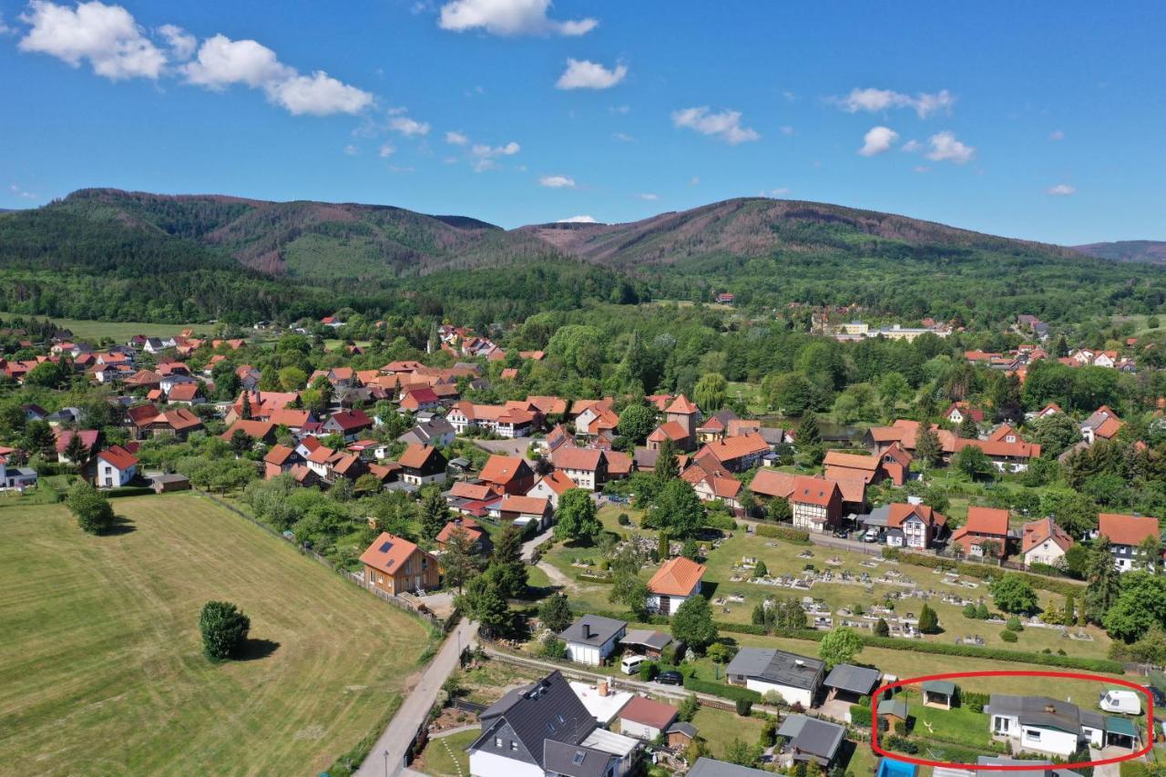 Ferienhaus Zur Lehns Mit Garten Am Harz Ilsenburg Bagian luar foto
